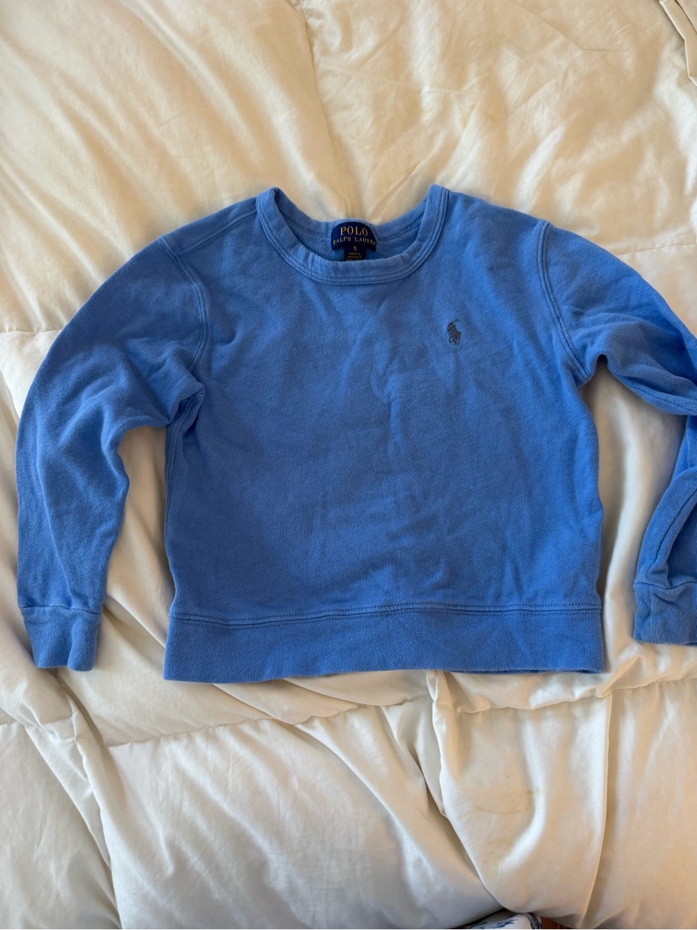 Polo Ralph Lauren Blue Crewneck Sweatshirt